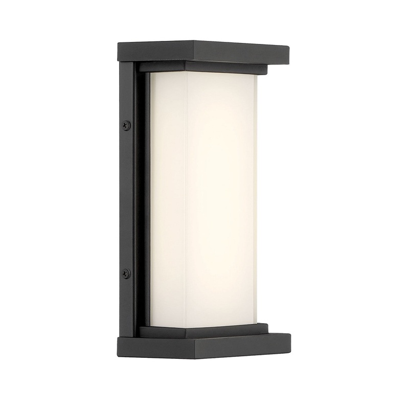 Caption Exterior Wall Sconce