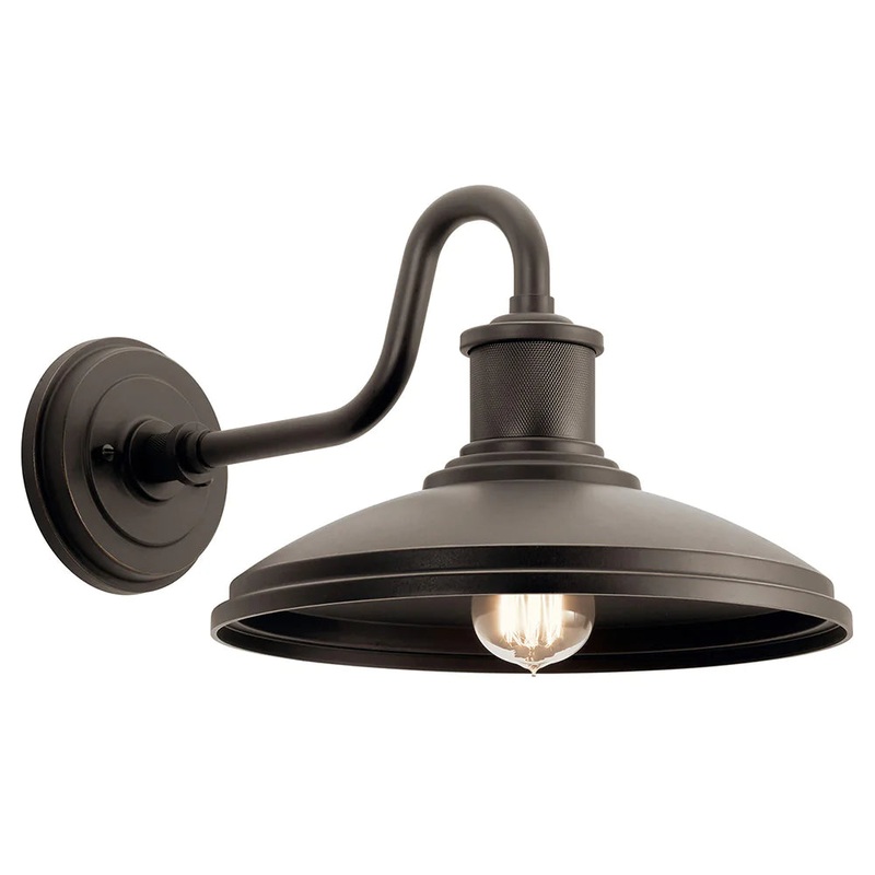 Kichler Allenbury 12″ 1 Light Wall Light Olde Bronze 49980OZ