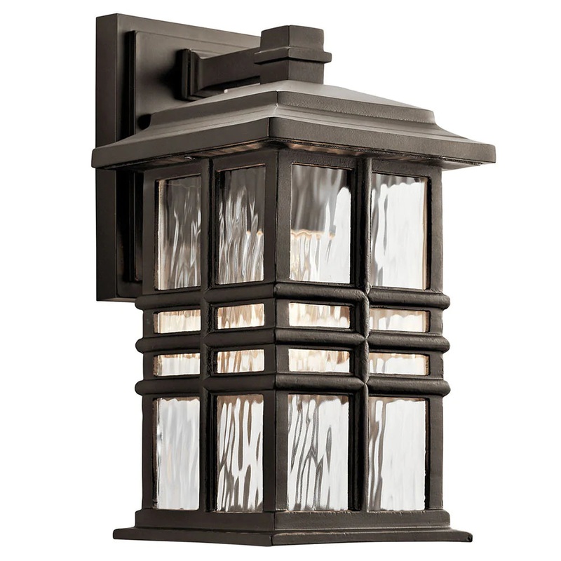 Kichler Beacon Square 12″ 1 Light Wall Light Olde Bronze 49829OZ