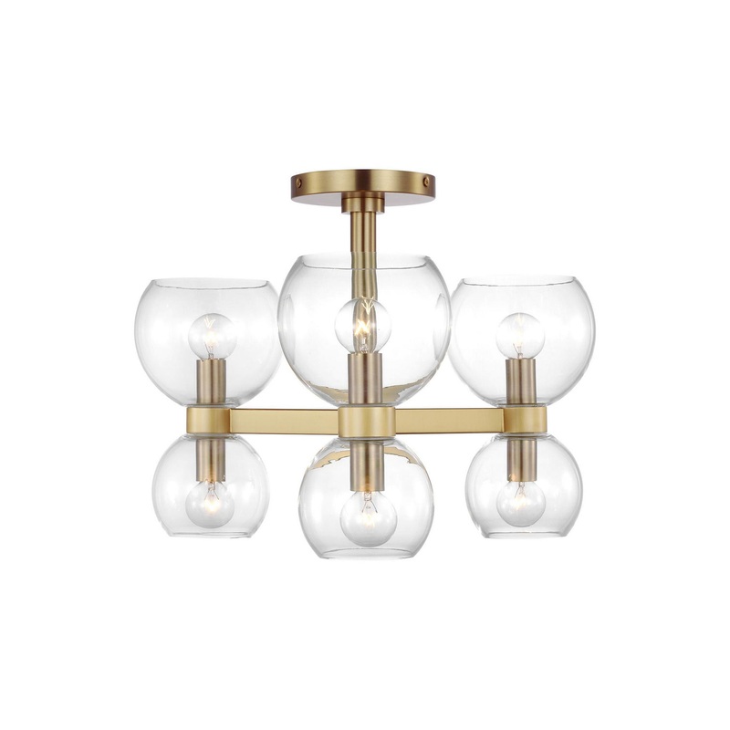 Londyn Semi Flush Ceiling Light