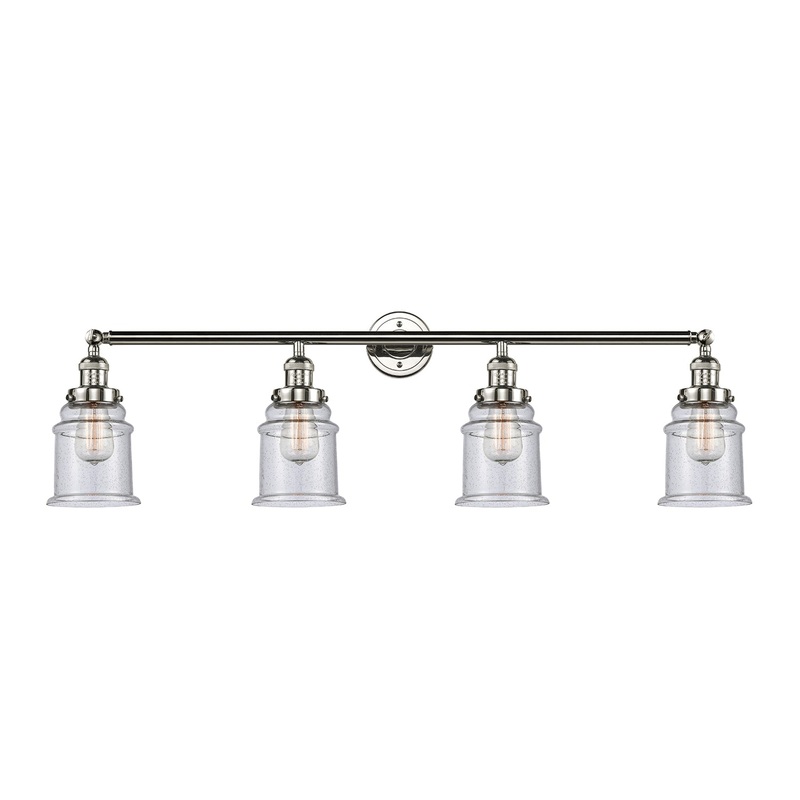 Innovations Lighting Canton 4 Light Bath Vanity Light Part Of The Franklin Restoration Collection 215-PN-G184-LED