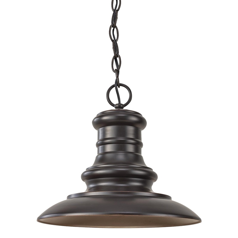 Redding Station Warm Dim Outdoor Pendant