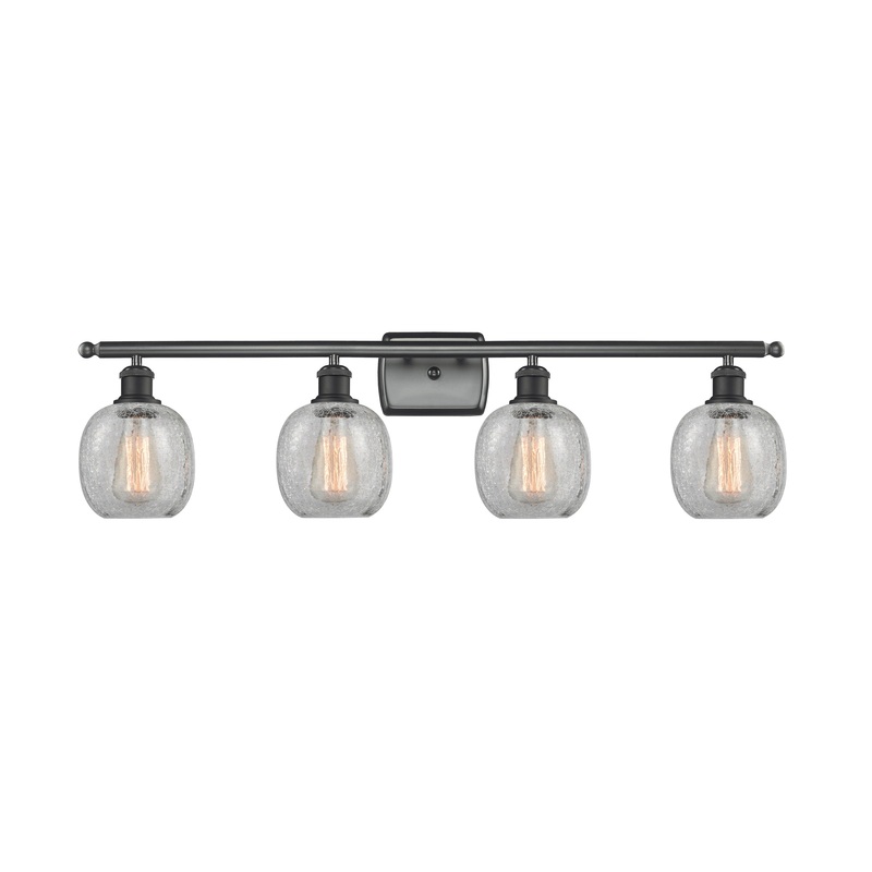 Innovations Lighting Belfast 4 Light Bath Vanity Light Part Of The Ballston Collection 516-4W-BK-G105