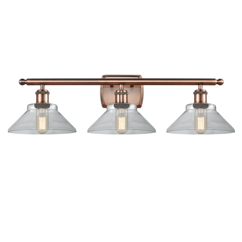 Innovations Lighting Orwell 3 Light Bath Vanity Light Part Of The Ballston Collection 516-3W-AC-G132-LED
