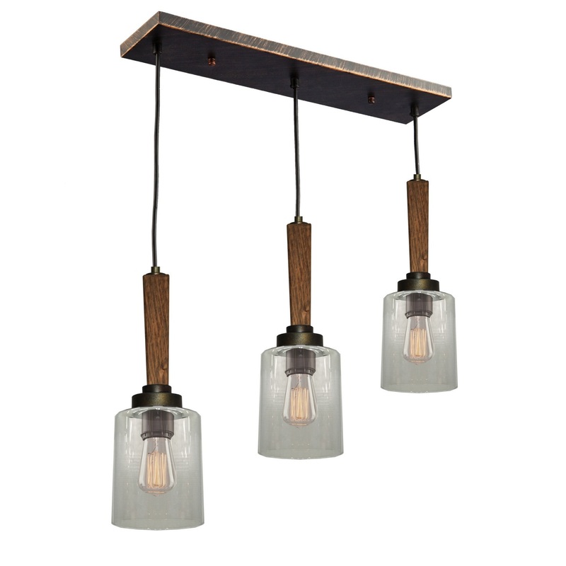 Legno Rustico Linear Pendant