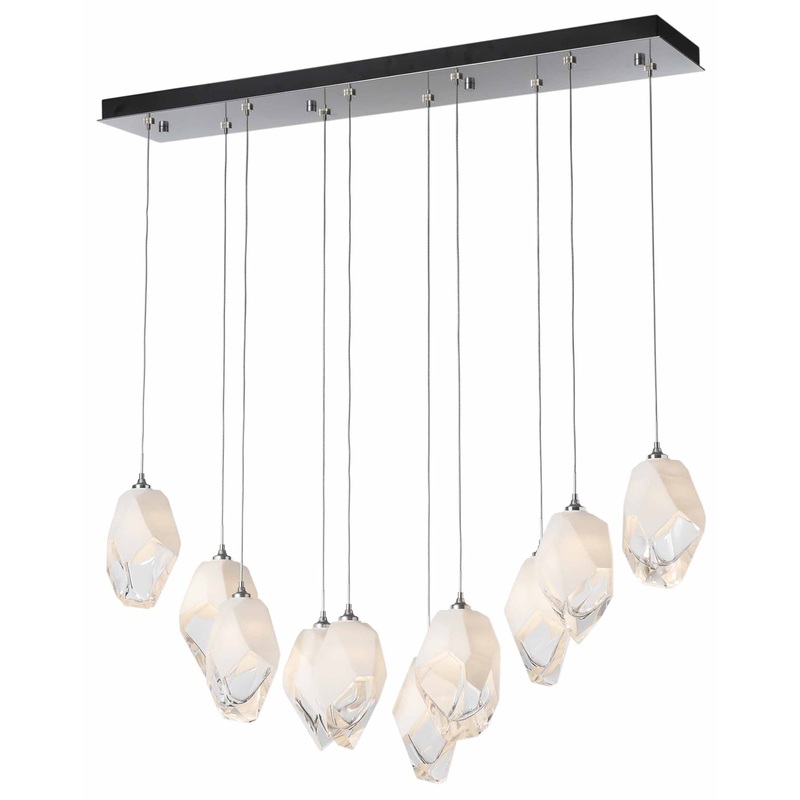 Chrysalis Large Shades Linear Multi Light Pendant