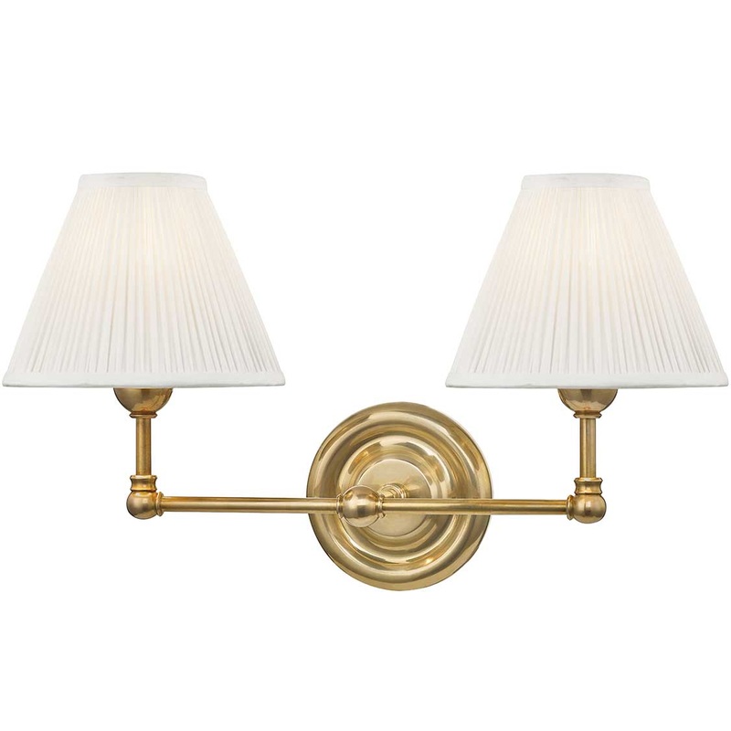Classic No.1 Two Light Wall Sconce