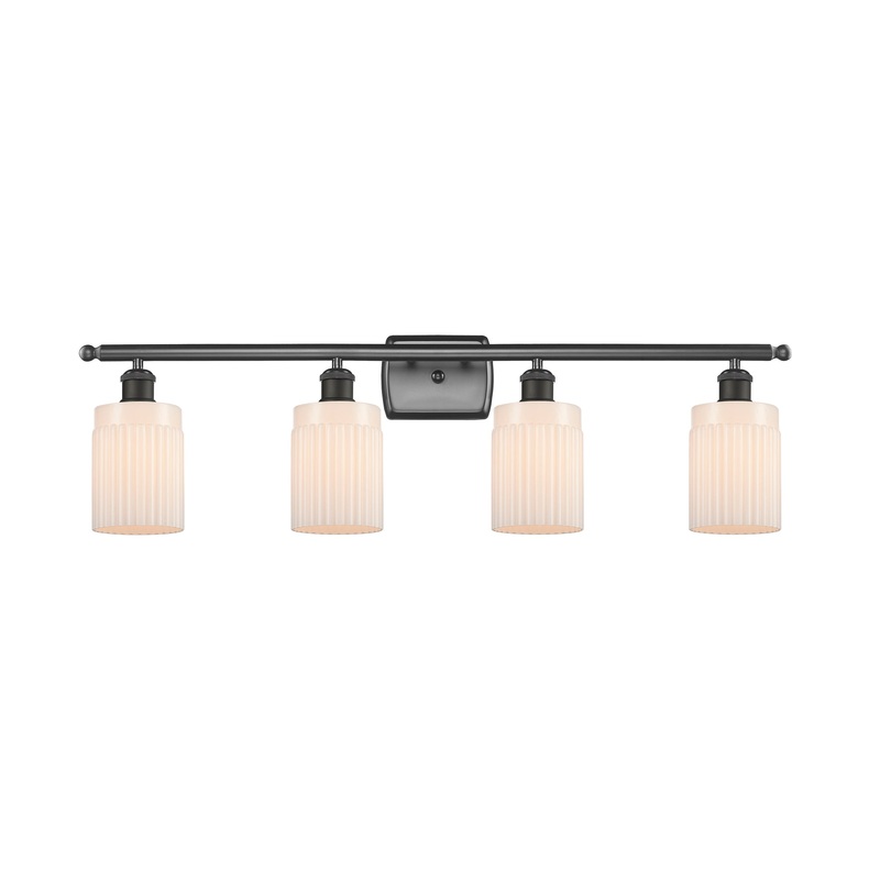 Innovations Lighting Hadley 4 Light Bath Vanity Light Part Of The Ballston Collection 516-4W-OB-G341