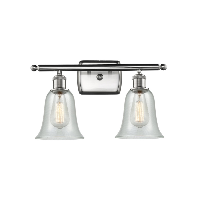 Innovations Lighting Hanover 2 Light Bath Vanity Light Part Of The Ballston Collection 516-2W-SN-G2812-LED