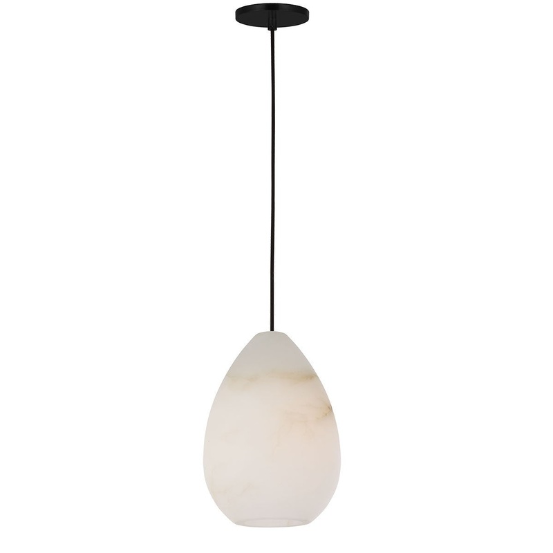 Alina Alabaster Line-Voltage Pendants