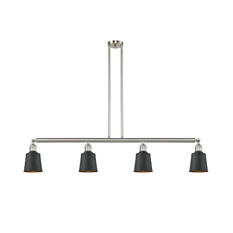 Innovations Lighting Addison 4 Light Island Light Part Of The Franklin Restoration Collection 214-SN-M9-BK