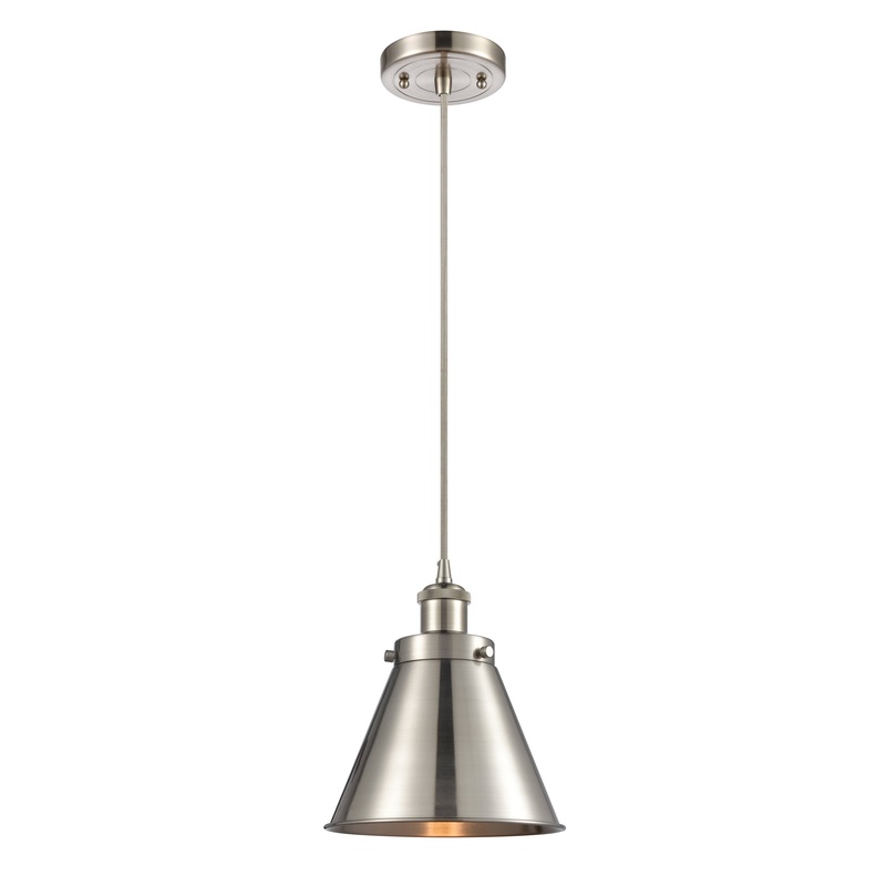 Innovations Lighting Appalachian 1 Light Mini Pendant Part Of The Ballston Collection 916-1P-SN-M13-SN-LED