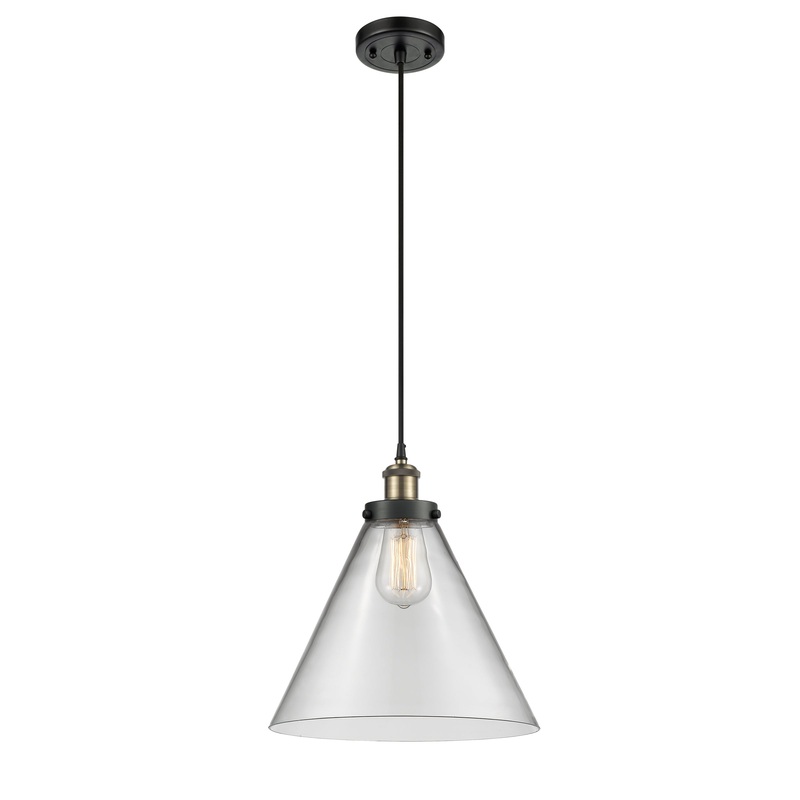 Innovations Lighting X-Large Cone 1 Light Mini Pendant Part Of The Ballston Collection 916-1P-BAB-G42-L