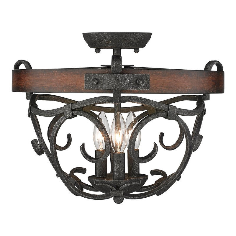 Madera  Semi-Flush