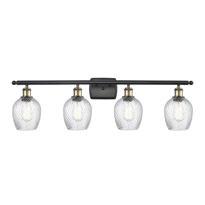 Innovations Lighting Salina 4 Light Bath Vanity Light Part Of The Ballston Collection 516-4W-BAB-G292-LED