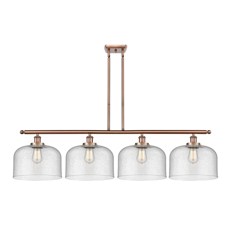 Innovations Lighting X-Large Bell 4 Light Island Light Part Of The Ballston Collection 916-4I-AC-G74-L-LED
