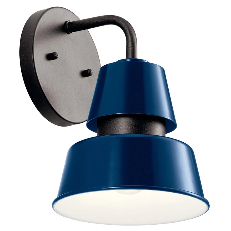 Kichler Lozano 9.75″ 1 Light Wall Light Catalina Blue 59001CBL
