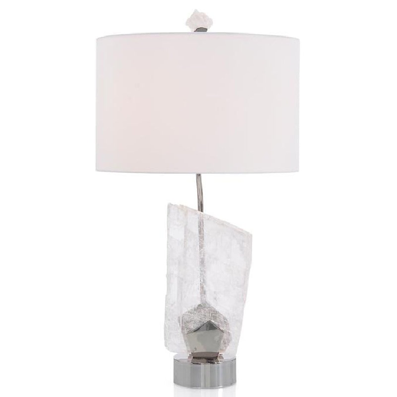 Selenite Table Lamp
