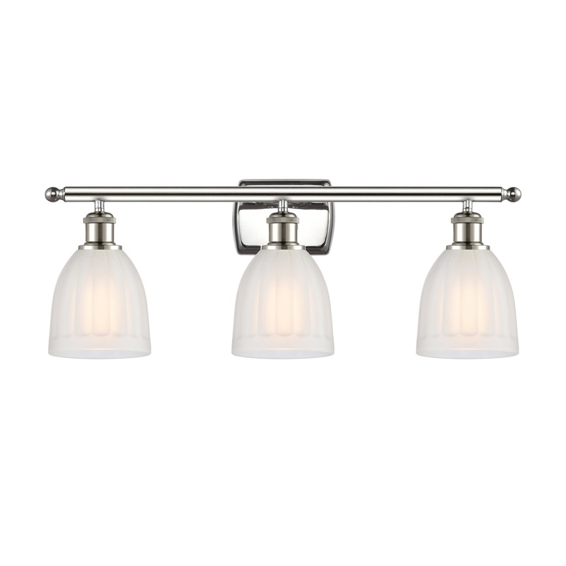 Innovations Lighting Brookfield 3 Light Bath Vanity Light Part Of The Ballston Collection 516-3W-PN-G441-LED