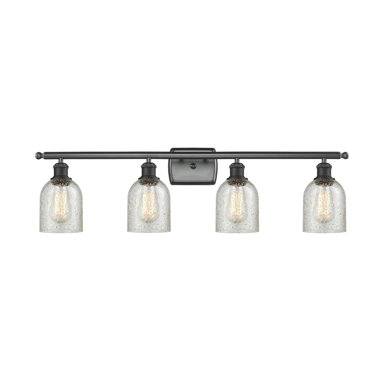 Innovations Lighting Caledonia 4 Light Bath Vanity Light Part Of The Ballston Collection 516-4W-BK-G259-LED