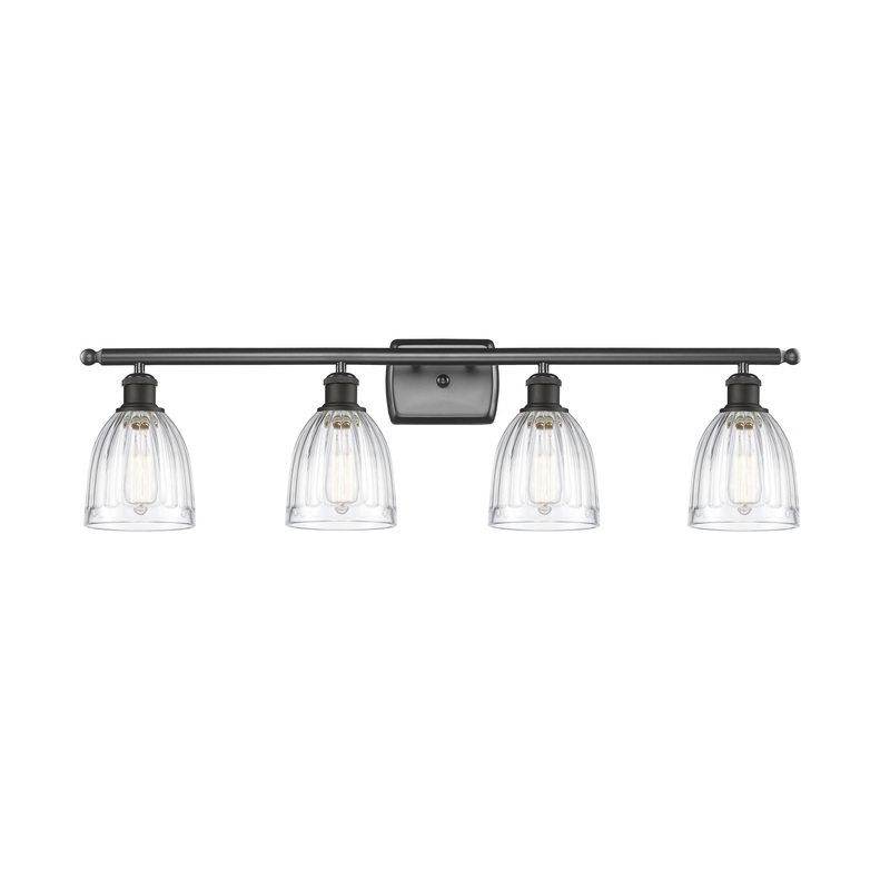 Innovations Lighting Brookfield 4 Light Bath Vanity Light Part Of The Ballston Collection 516-4W-OB-G442-LED