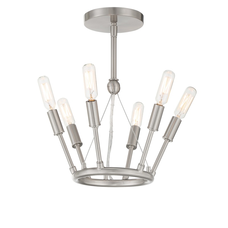 Royalty Semi Flush Ceiling Light