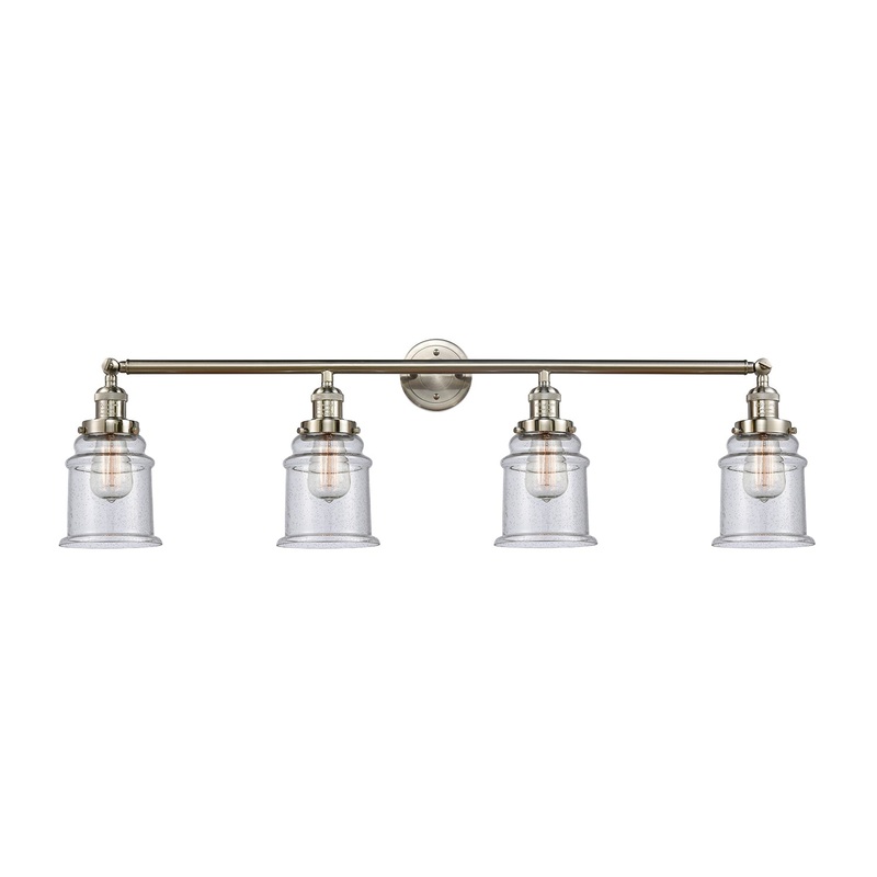 Innovations Lighting Canton 4 Light Bath Vanity Light Part Of The Franklin Restoration Collection 215-SN-G184-LED