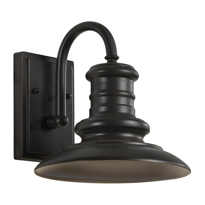 Redding Station Warm Dim Outdoor Wall Light