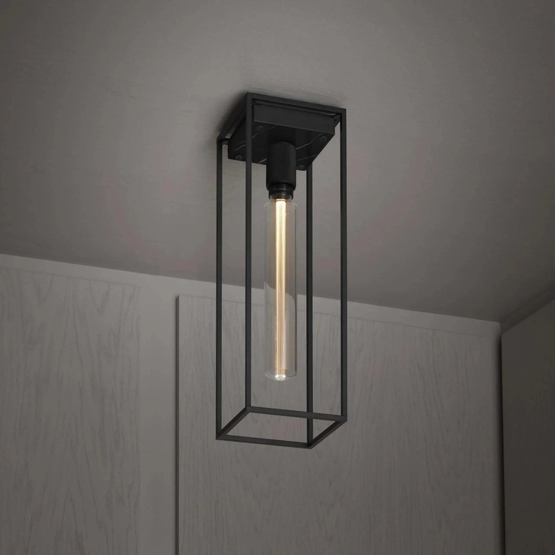 Caged Ceiling Light