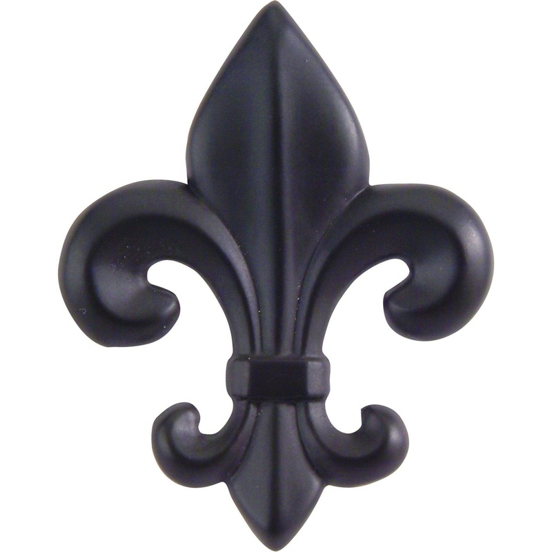 Fleur de lys Knob