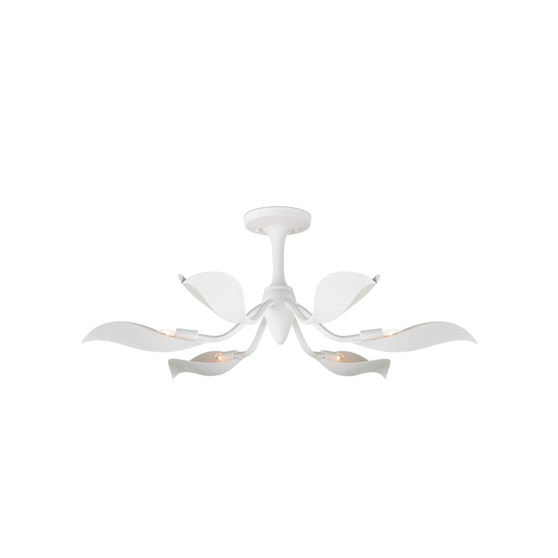 Snowflower  Semi-Flush Mount