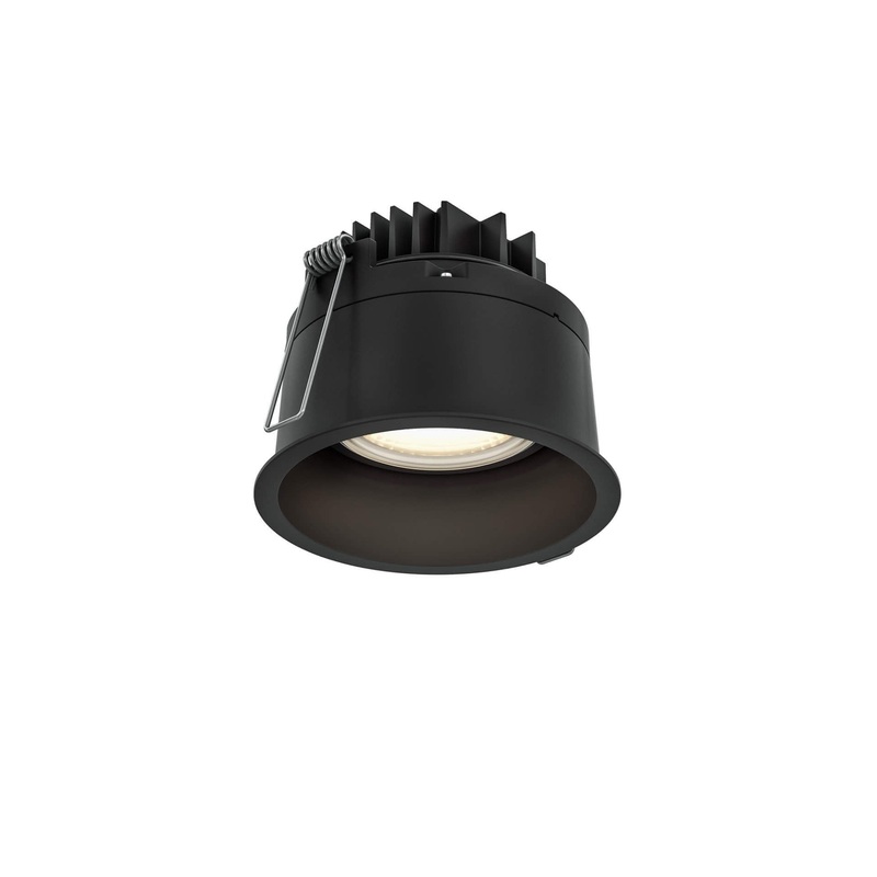 Dals Lighting 4″ CCT Round Indoor or Outdoor Regressed Gimbal Down Light RGM4-CC-BK