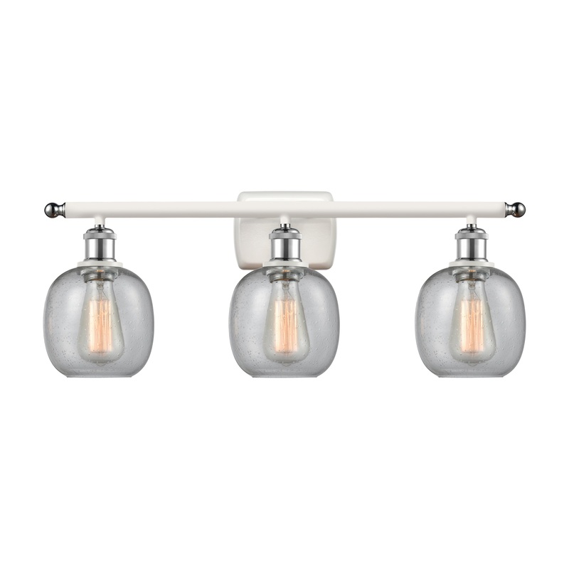 Innovations Lighting Belfast 3 Light Bath Vanity Light Part Of The Ballston Collection 516-3W-WPC-G104-LED