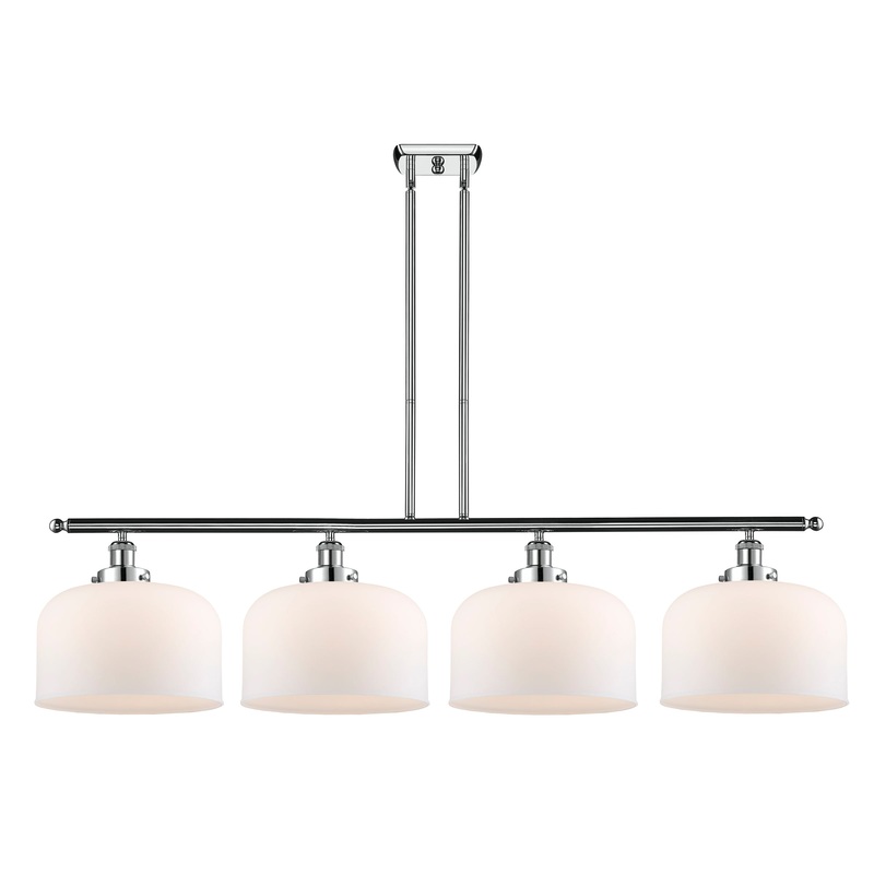 Innovations Lighting X-Large Bell 4 Light Island Light Part Of The Ballston Collection 916-4I-PC-G71-L-LED