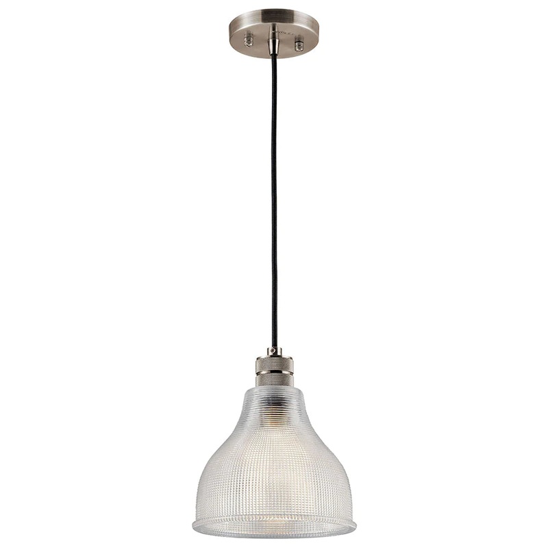 Kichler Devin 8″ 1 Light Mini Pendant Classic Pewter 43551CLP