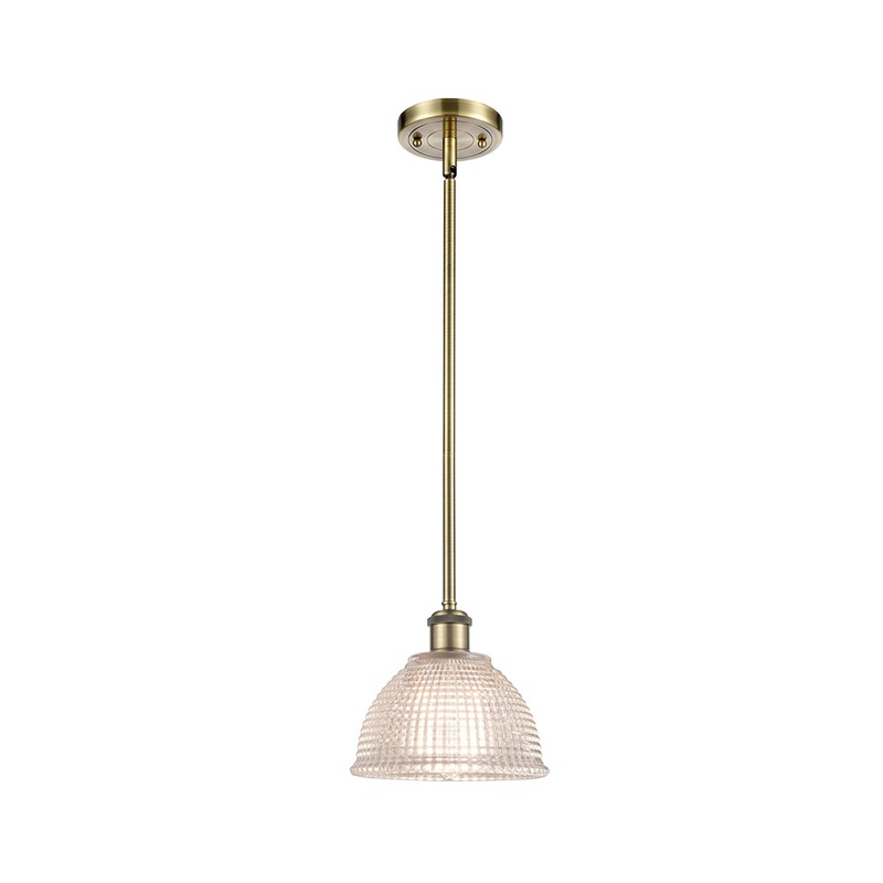 Innovations Lighting Arietta 1 Light 8″ Mini Pendant 516-1S-AB-G422