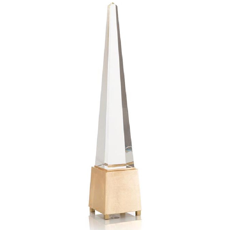Lighted Crystal Spire Table Lamp