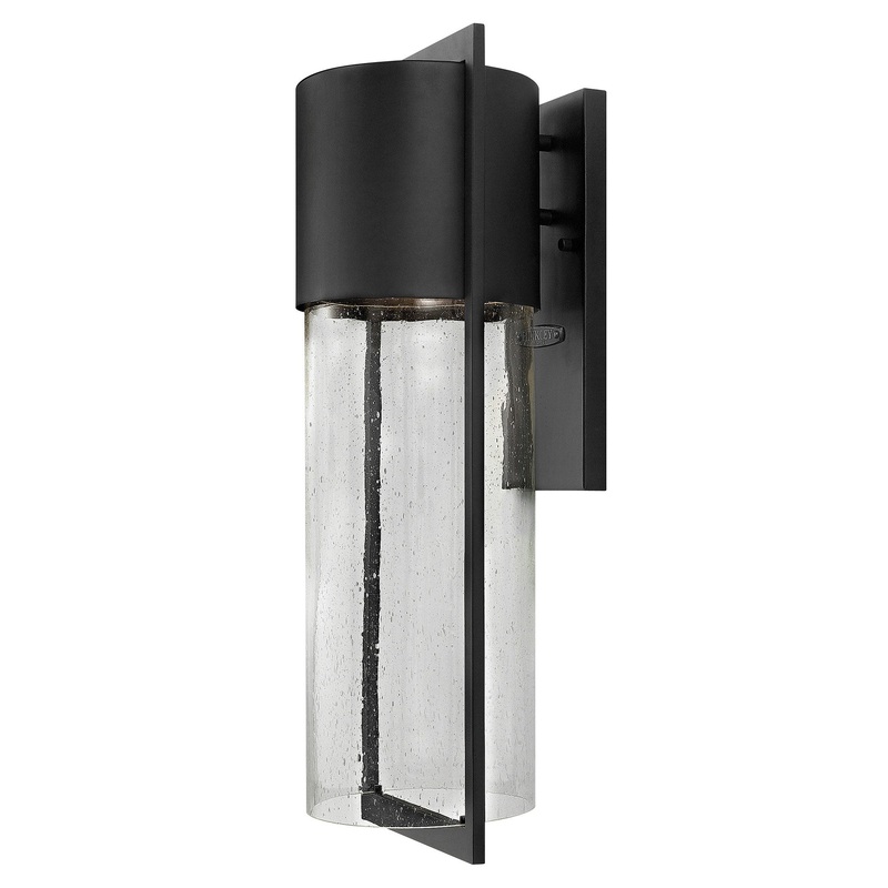 Shelter Wide Outdoor Wall Sconce