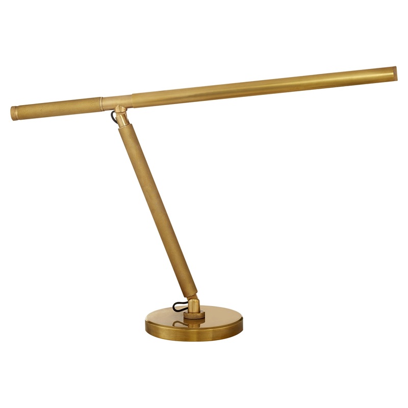 Barrett Knurled Boom Arm Desk Light