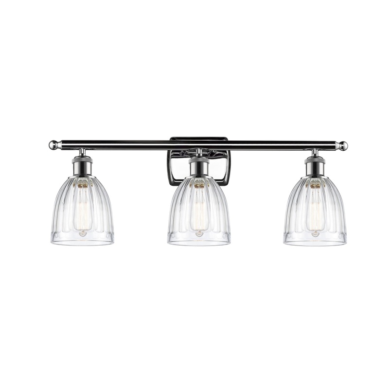 Innovations Lighting Brookfield 3 Light Bath Vanity Light Part Of The Ballston Collection 516-3W-PC-G442-LED