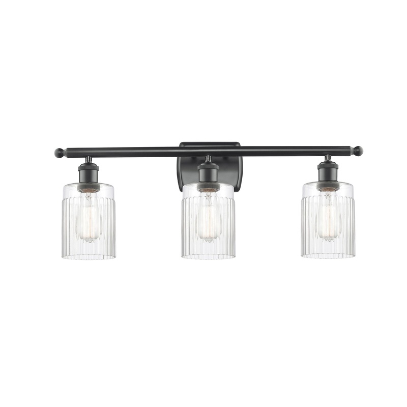 Innovations Lighting Hadley 3 Light Bath Vanity Light Part Of The Ballston Collection 516-3W-BK-G342