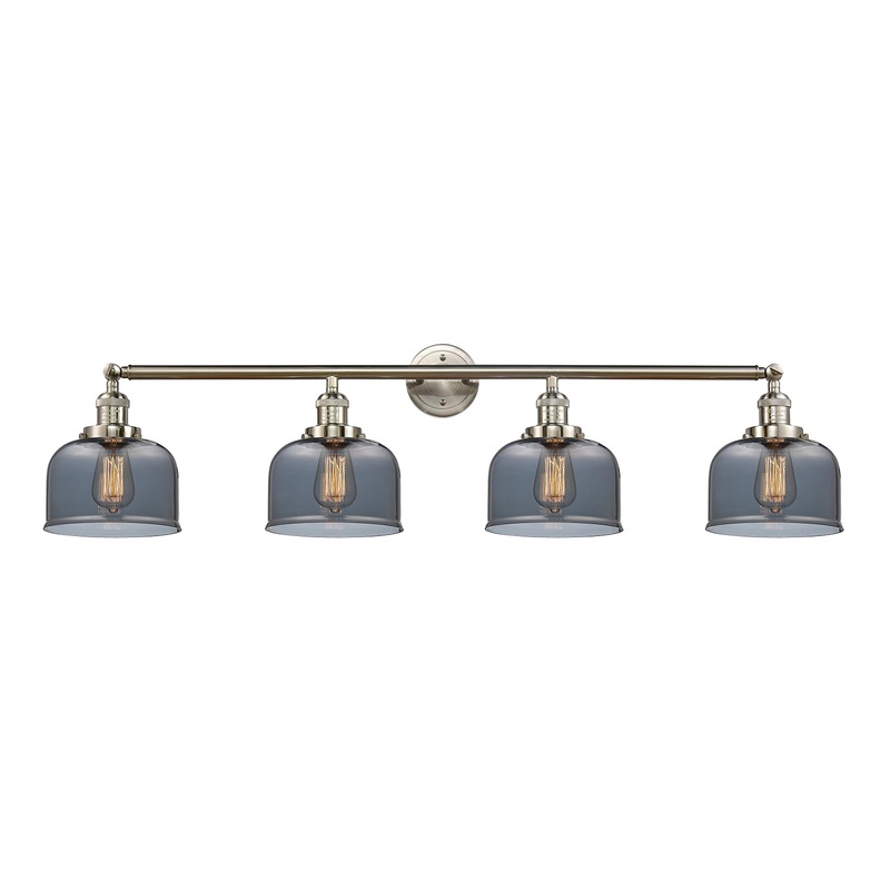Innovations Lighting Large Bell 4 Light Bath Vanity Light Part Of The Franklin Restoration Collection 215-SN-G73