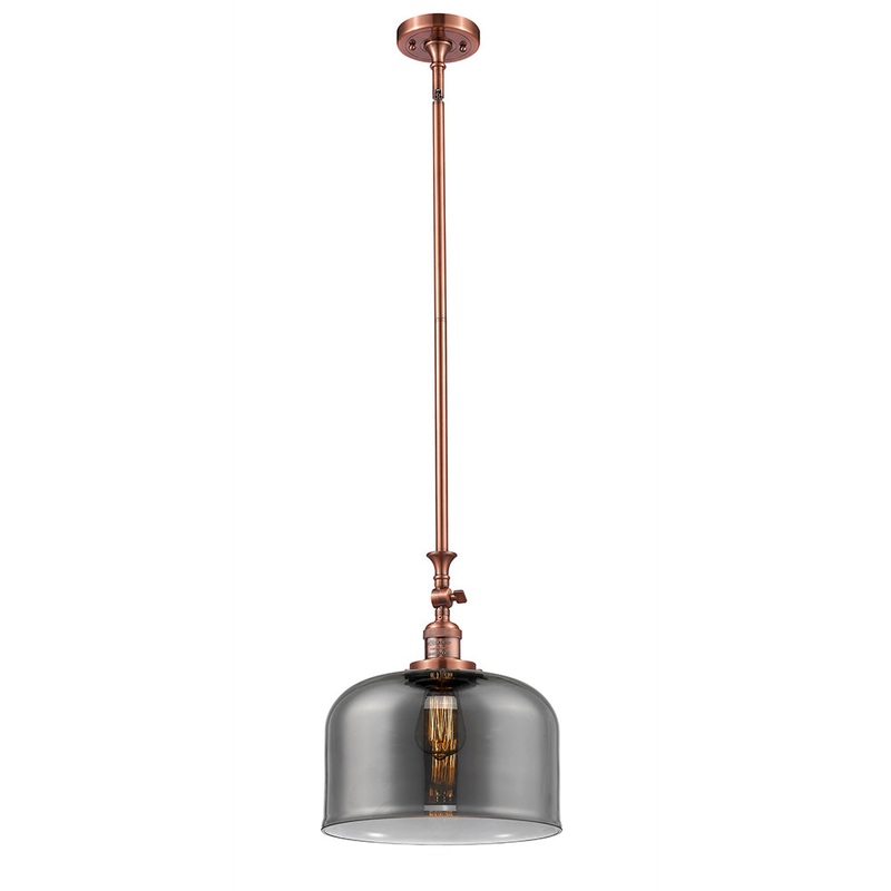 Innovations Lighting X-Large Bell 1 Light Mini Pendant Part Of The Franklin Restoration Collection 206-AC-G73-L-LED
