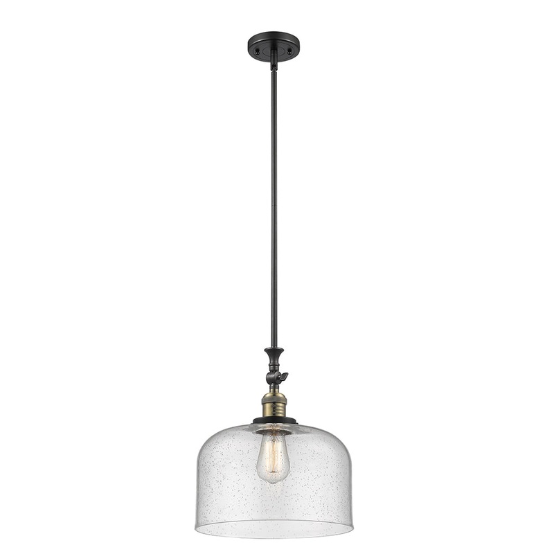 Innovations Lighting X-Large Bell 1 Light Mini Pendant Part Of The Franklin Restoration Collection 206-BAB-G74-L