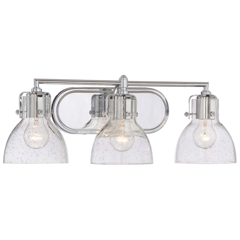Chrome Bathroom Vanity Light