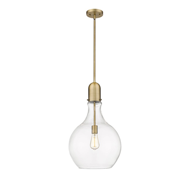 Innovations Lighting Amherst 1 Light 13.75″ Pendant 492-1S-BB-G582-14-LED