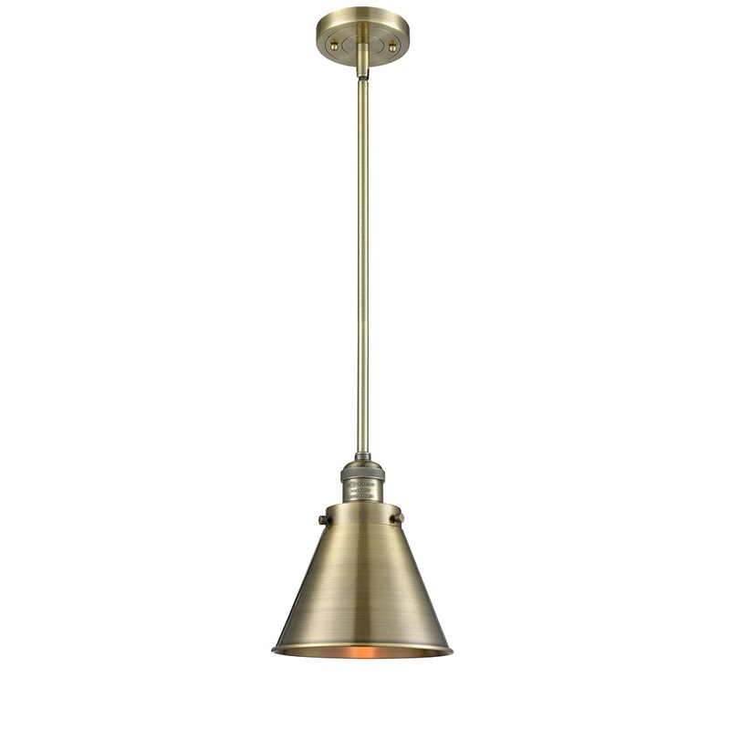 Innovations Lighting Appalachian 1 Light Mini Pendant Part Of The Franklin Restoration Collection 201S-AB-M13-AB