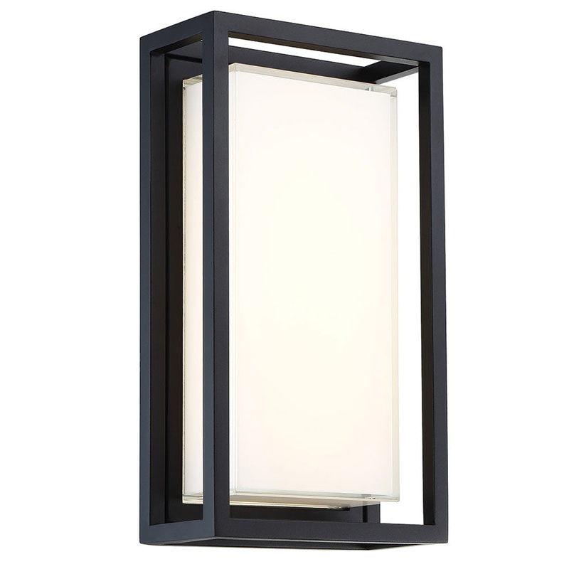 Framed Outdoor Wall Light