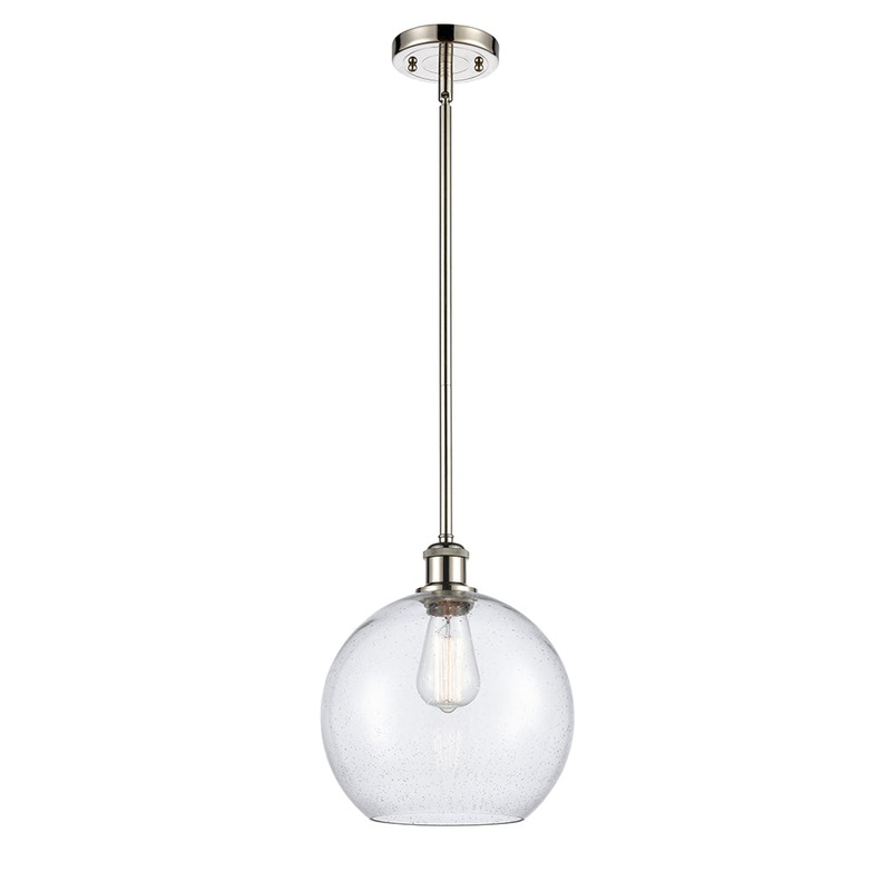 Innovations Lighting Athens 1 Light 10″ Mini Pendant 516-1S-PN-G124-10-LED