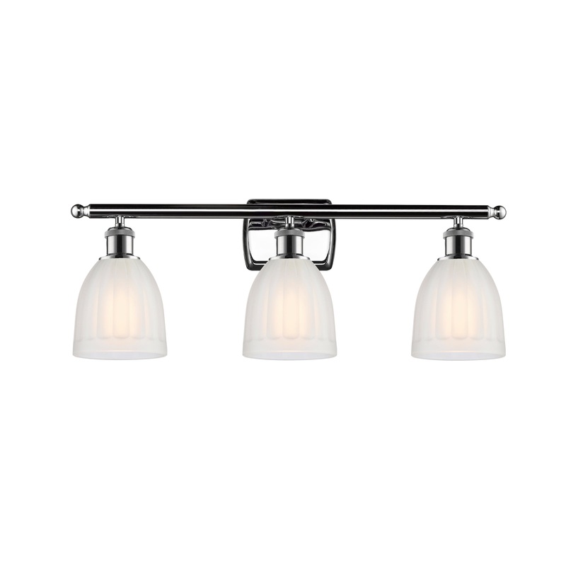 Innovations Lighting Brookfield 3 Light Bath Vanity Light Part Of The Ballston Collection 516-3W-PC-G441